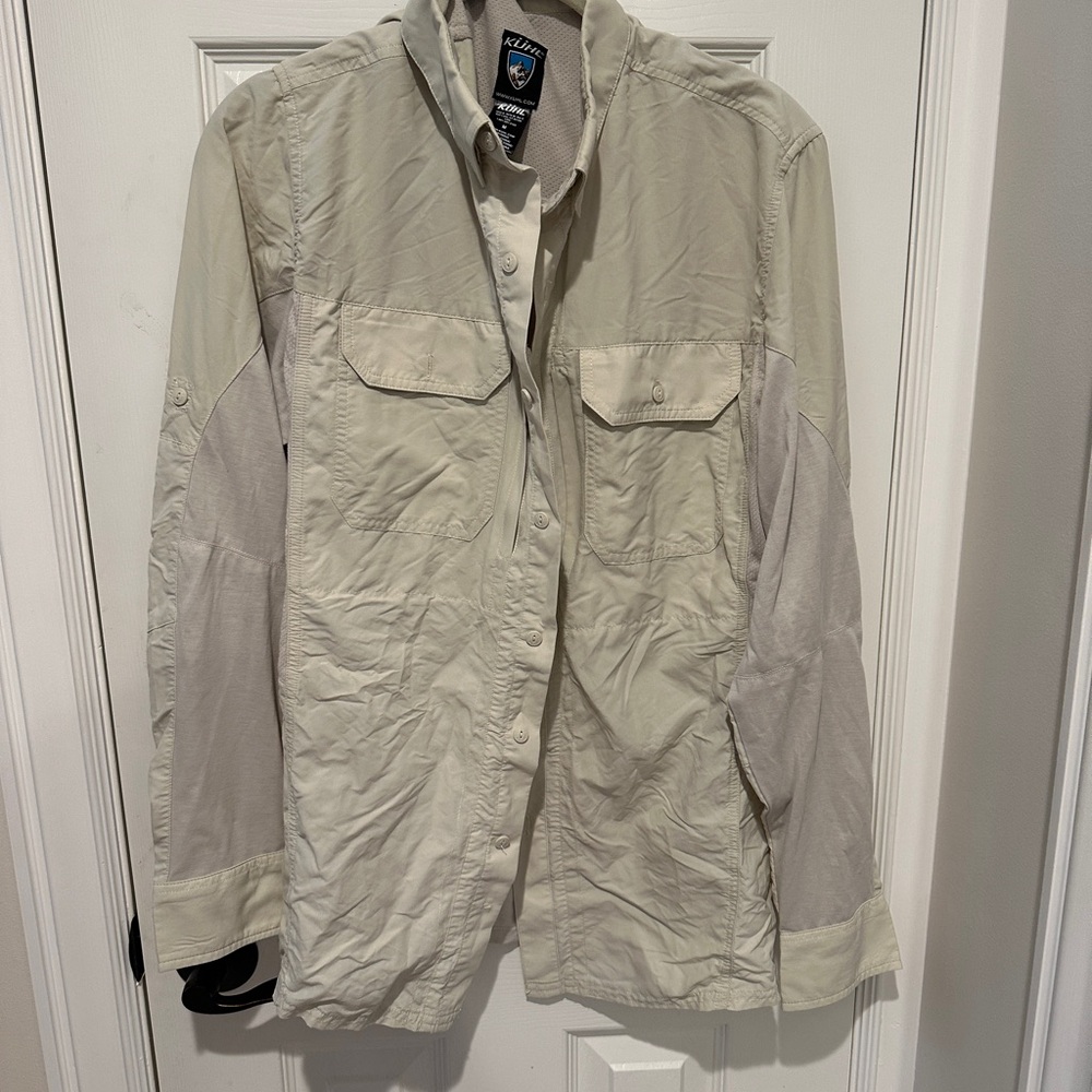 Kühl Men's Long Sleeve Vented Fishing/Hiking Outdoor Shirt Size M